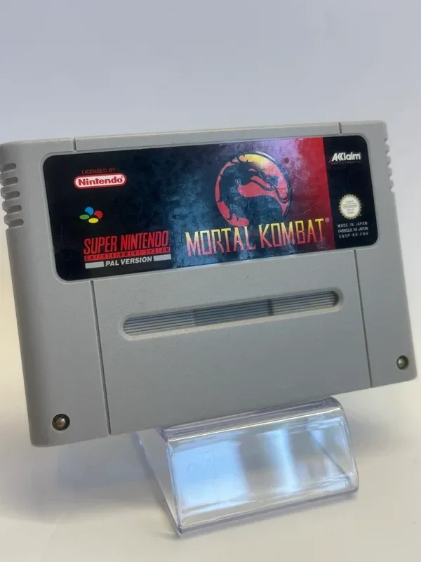 SNES GAME MORTAL KOMBAT