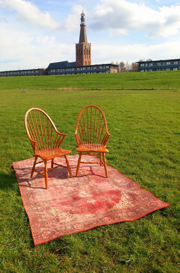 'Vintage spijlstoelen'
