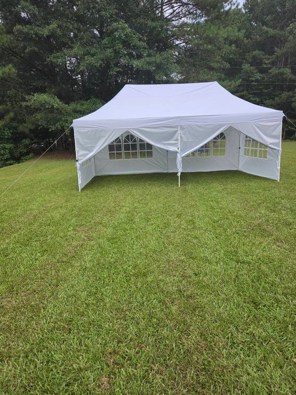 🎪 2 White 10×20 Party Tents