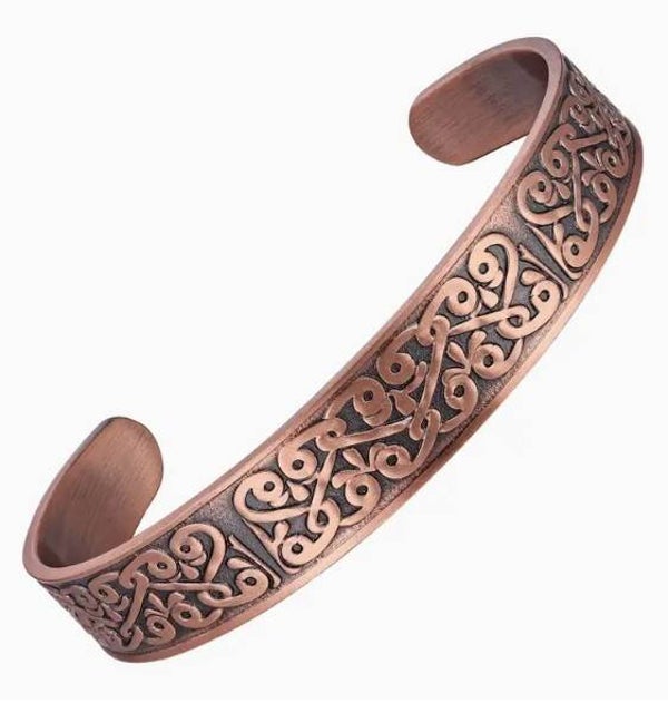 Puur koperen armband Eeuwige Knoop / Keltische Ziel