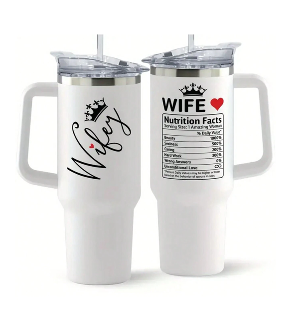 40 oz  tumbler Wifey