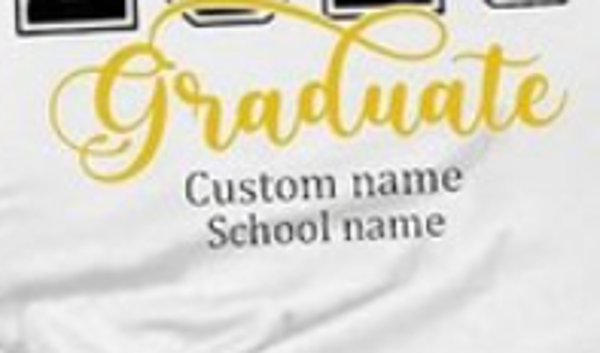 Add name on graduate family T-shirt