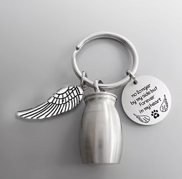 Small Urn Key Chain Mini Memorial