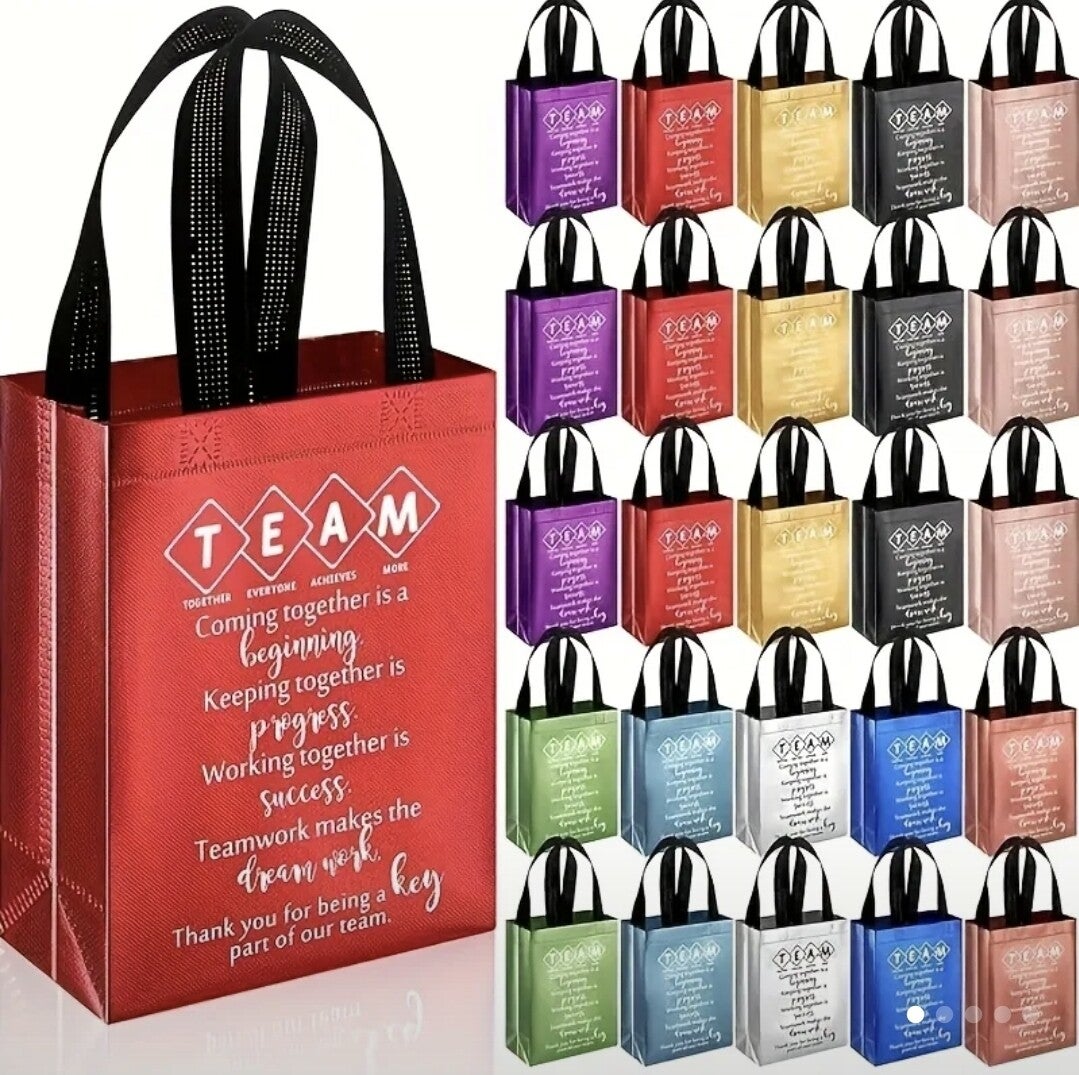 30-Pack Team Appreciation Gift Bags with Handles -