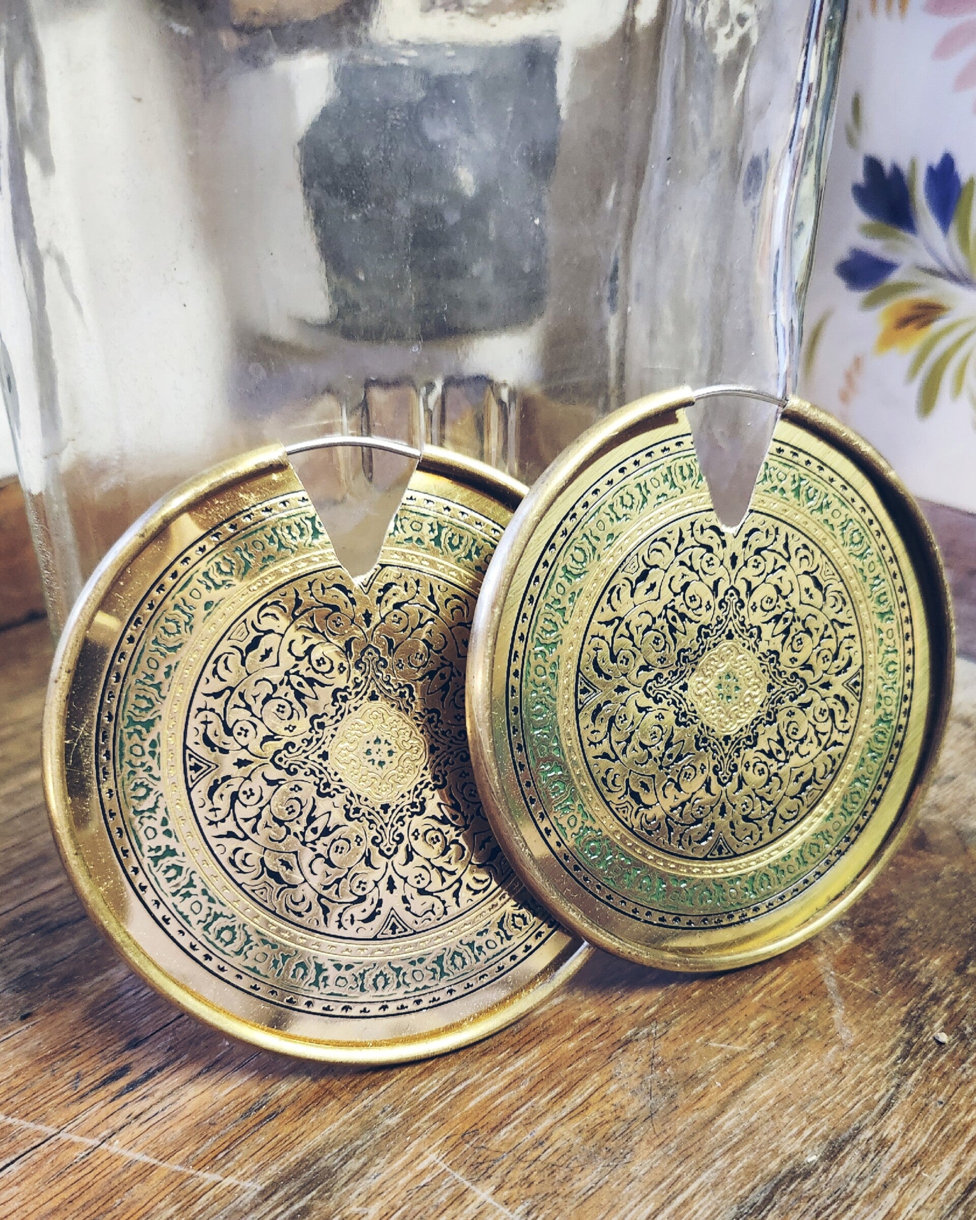 Créoles Lina (douce/delicate en arabe)