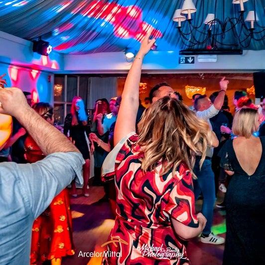 Team Fomo tijdens een bedrijfsevent