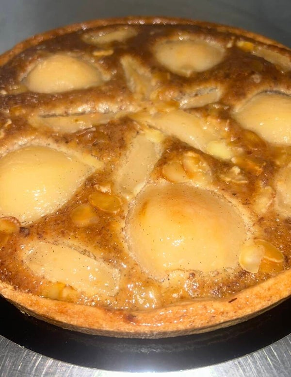 Tarte poires amandines