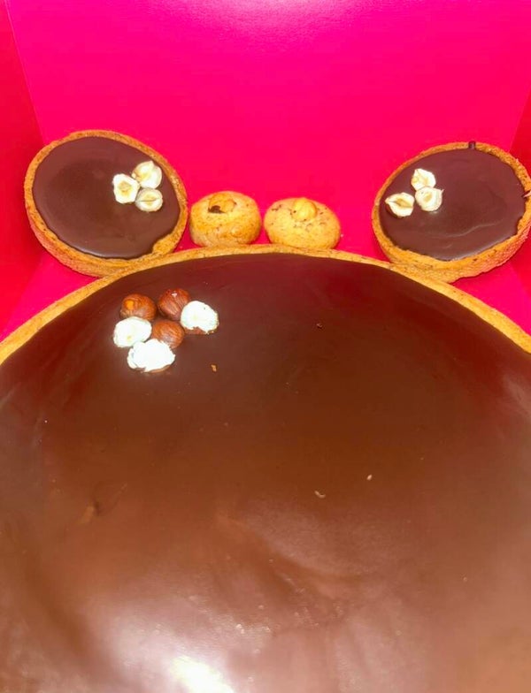 Tarte chocolat/Noisettes