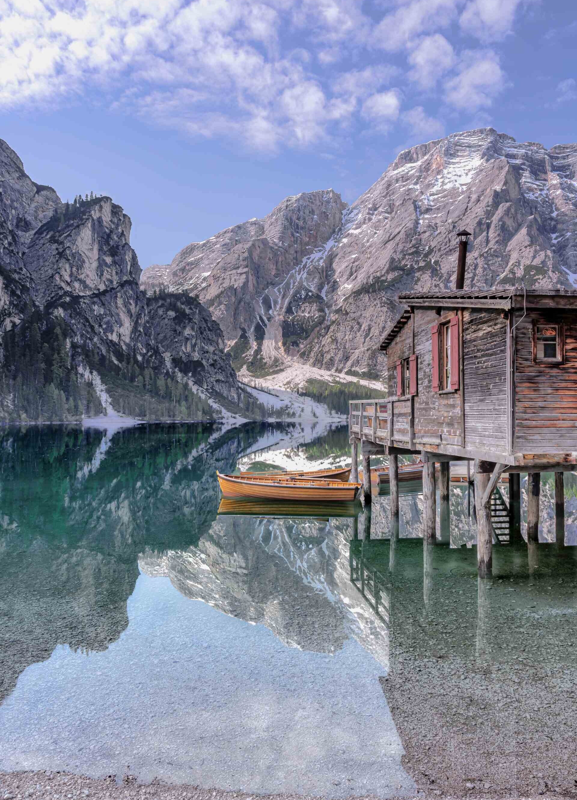 Pragser See Dolomiten Cinematic