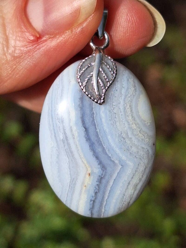 Calcédoine Bleue