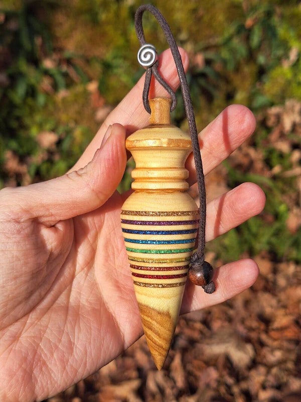 Pendule Acacia 7 Chakras