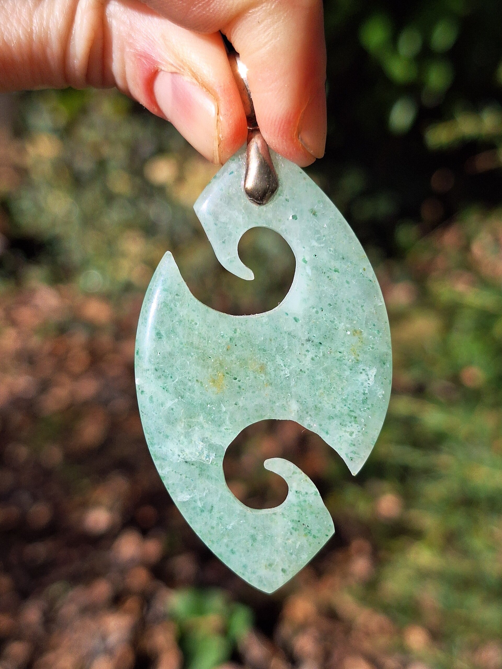 Amulette Tribale Aventurine Verte