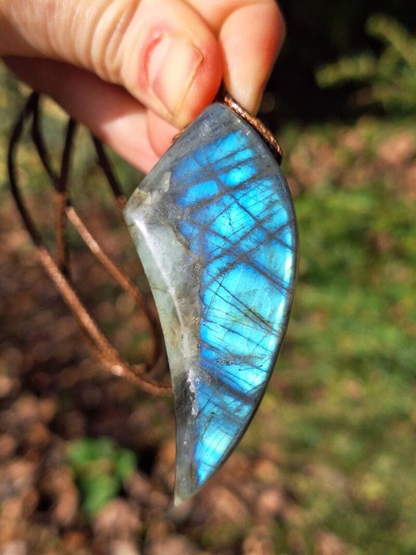 Amulette Griffe Labradorite