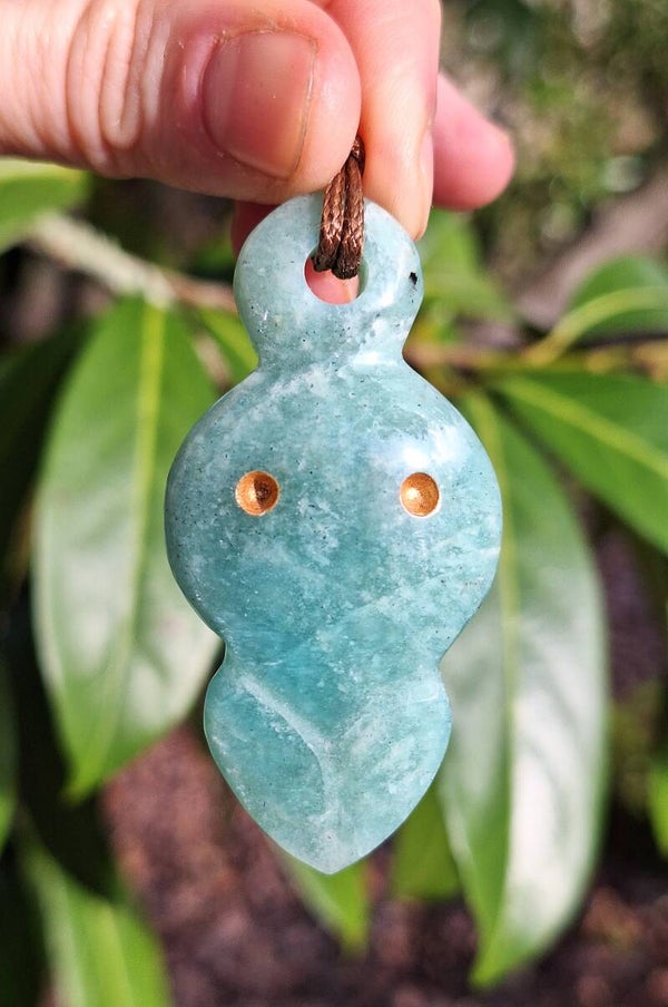 Amulette Déesse Amazonite