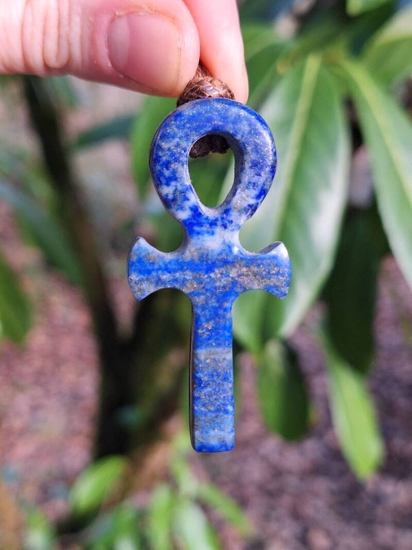 Amulette Ankh Lapis-Lazuli
