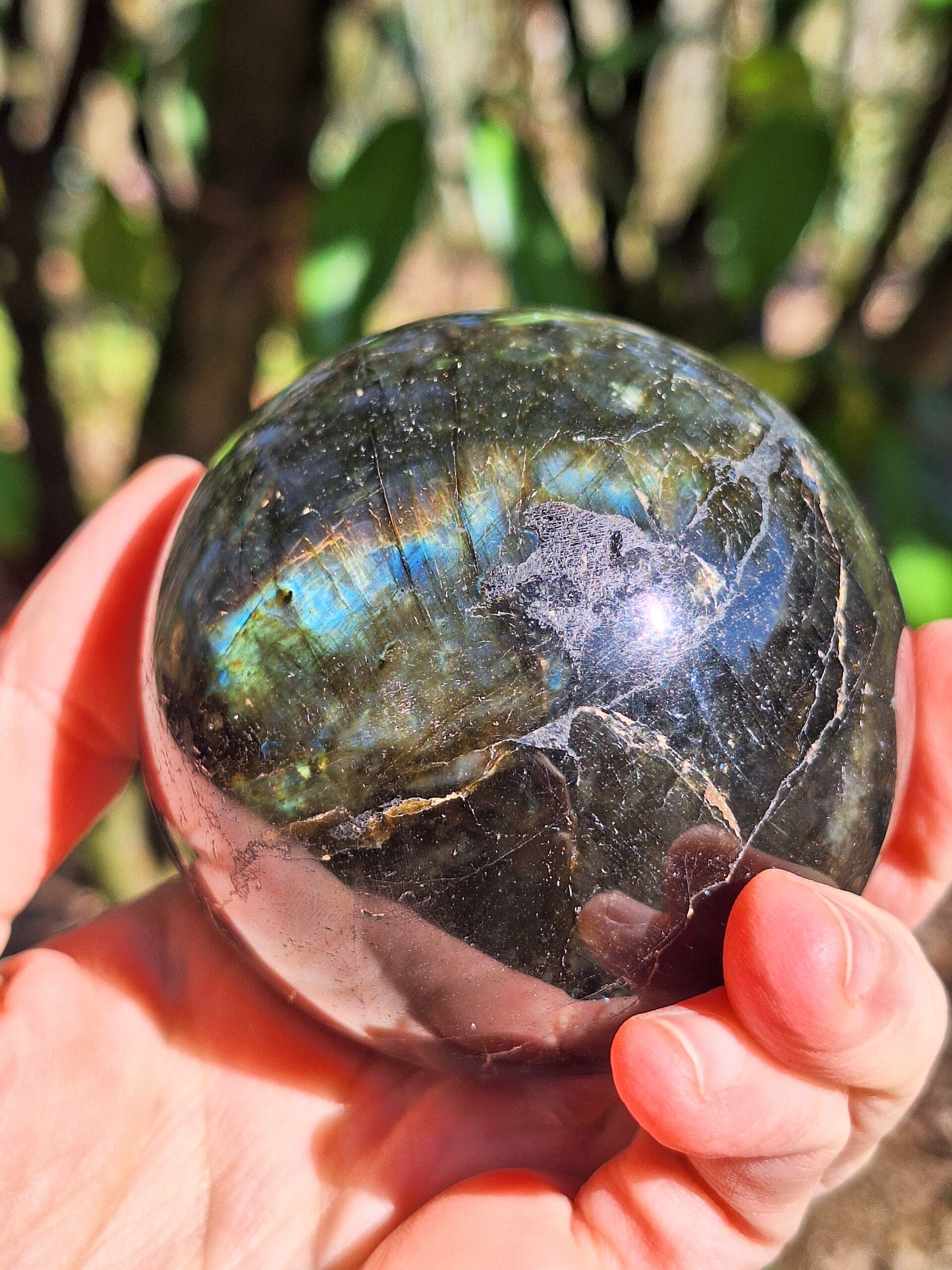 Sphère Labradorite