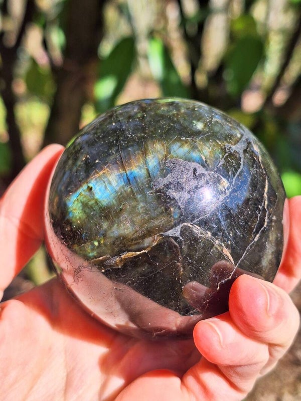 Sphère Labradorite