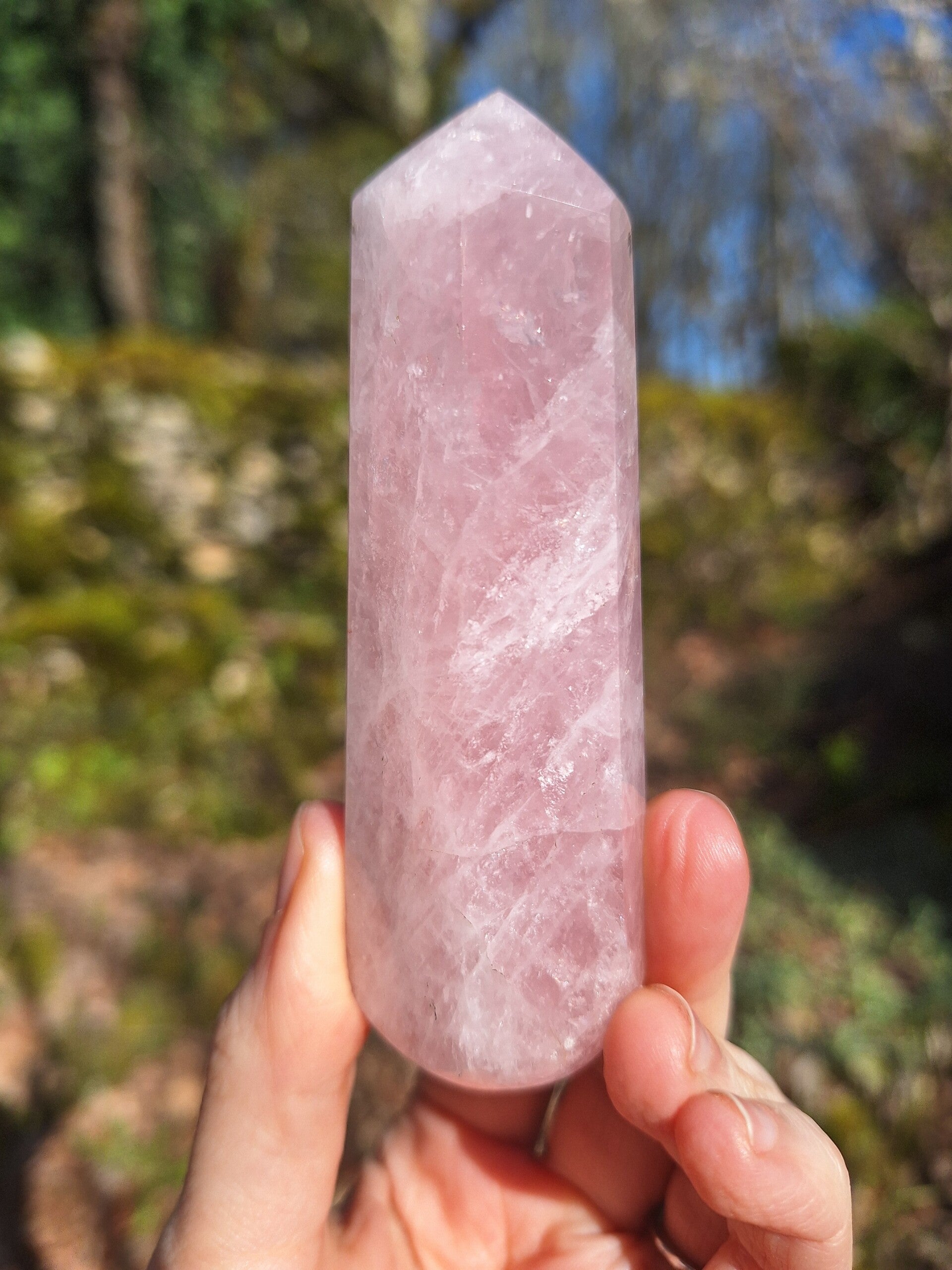 Baguette de Soin Quartz Rose