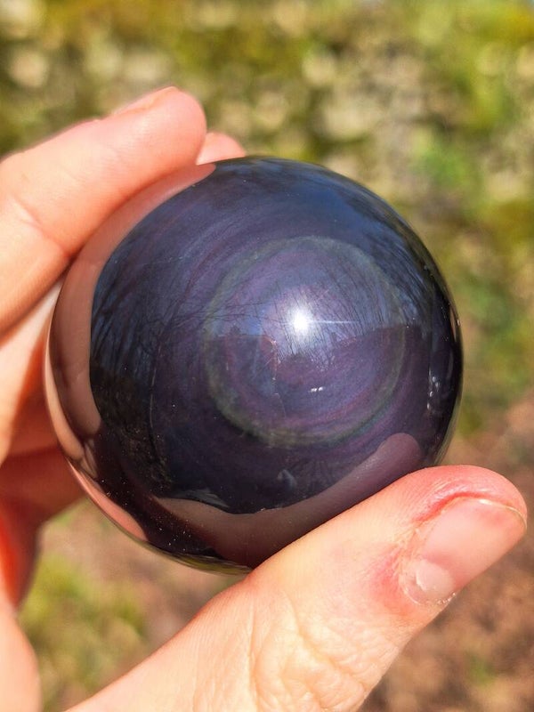 Sphère Obsidienne Œil Céleste