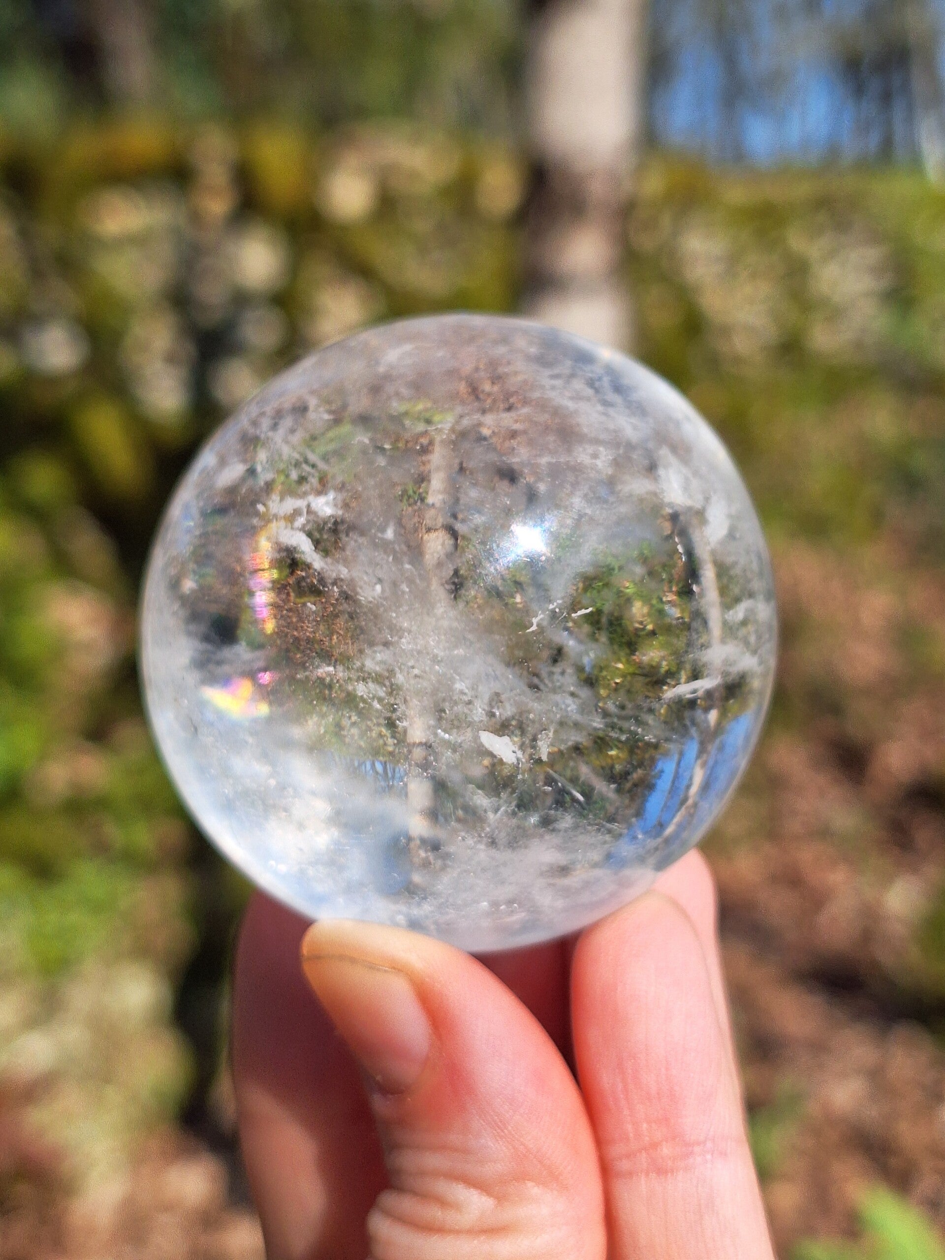 Sphère Cristal de Roche