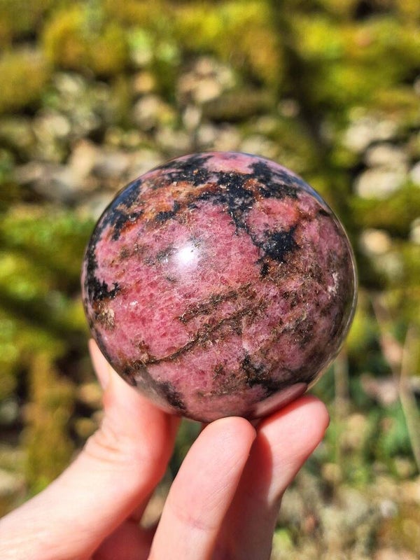 Sphère Rhodonite