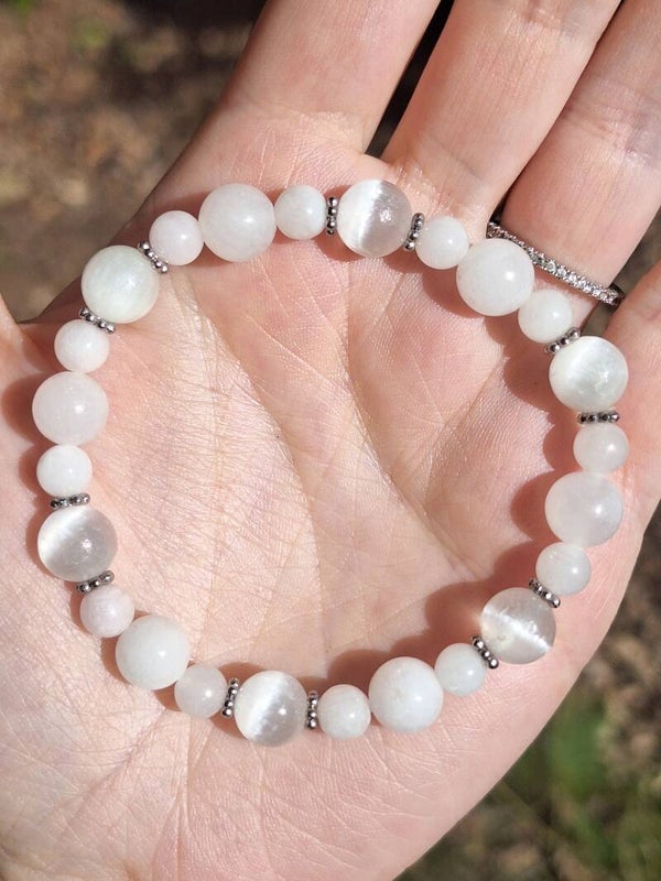 Bracelet Mangano & Sélénite