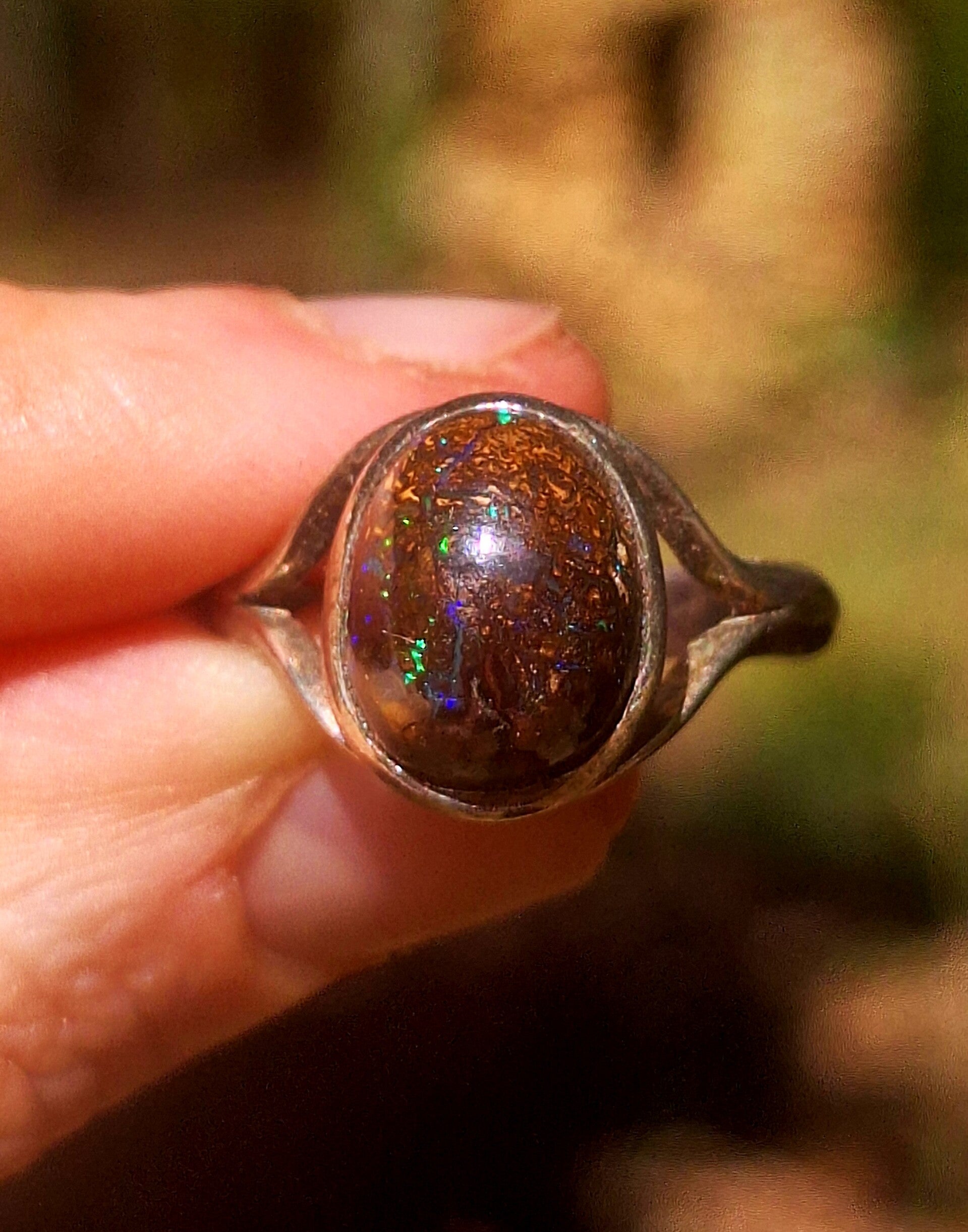 Bague Opale Boulder