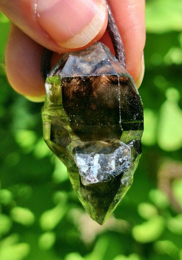 Amulette Quartz Fumé