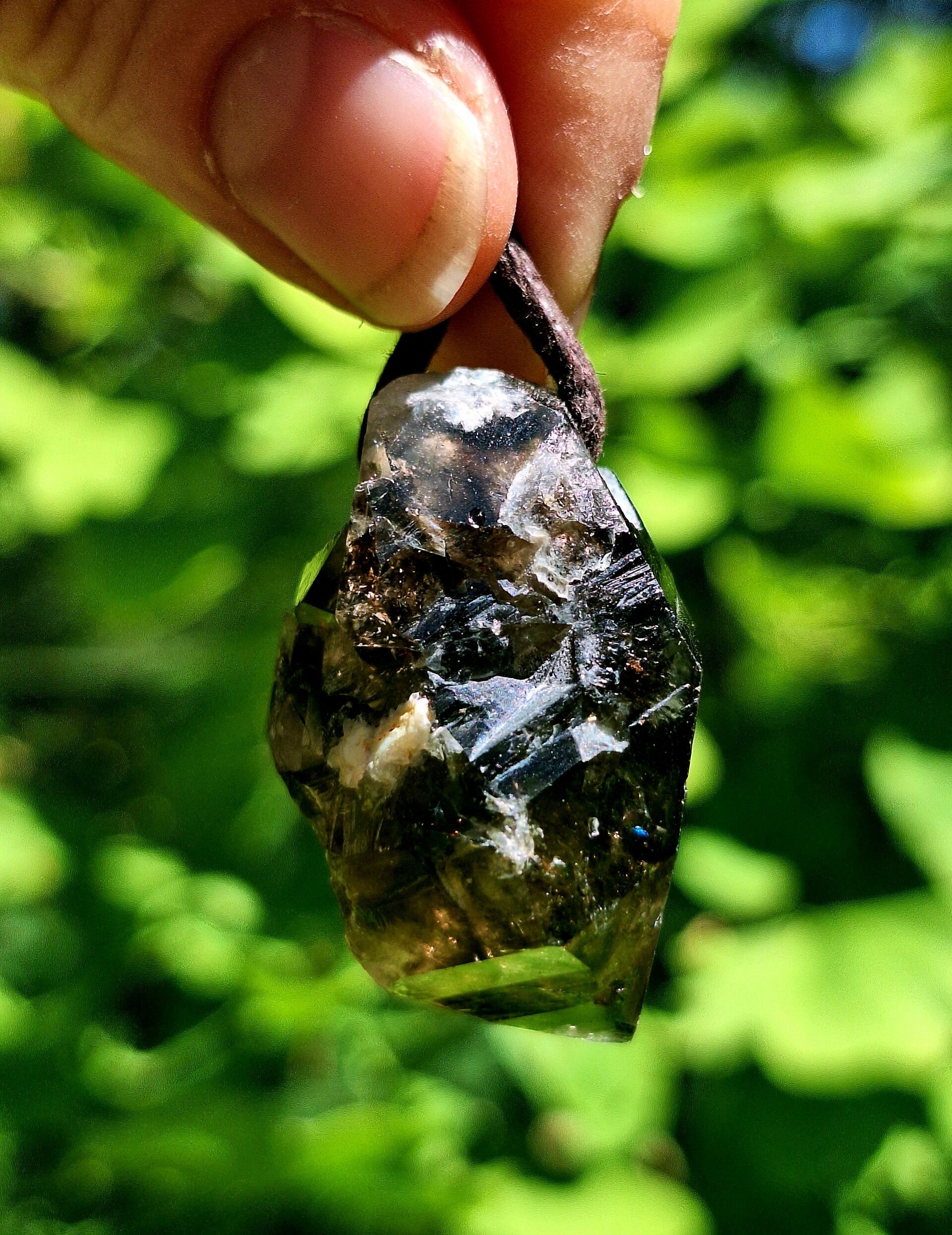Amulette Quartz Fumé
