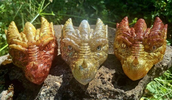 Trinité Dragons Gardiens Alchimiques