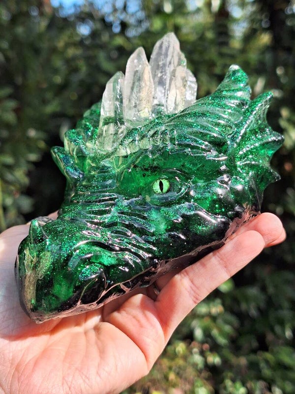 Dragon Gardien "Moldavite"