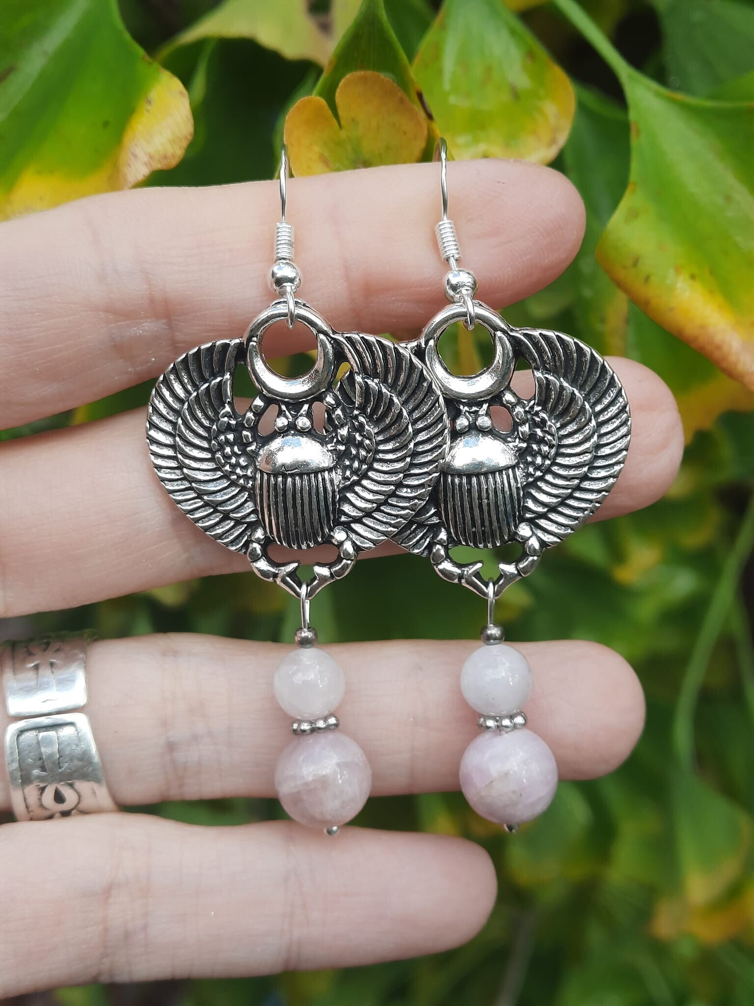 Boucles Khépri Kunzite