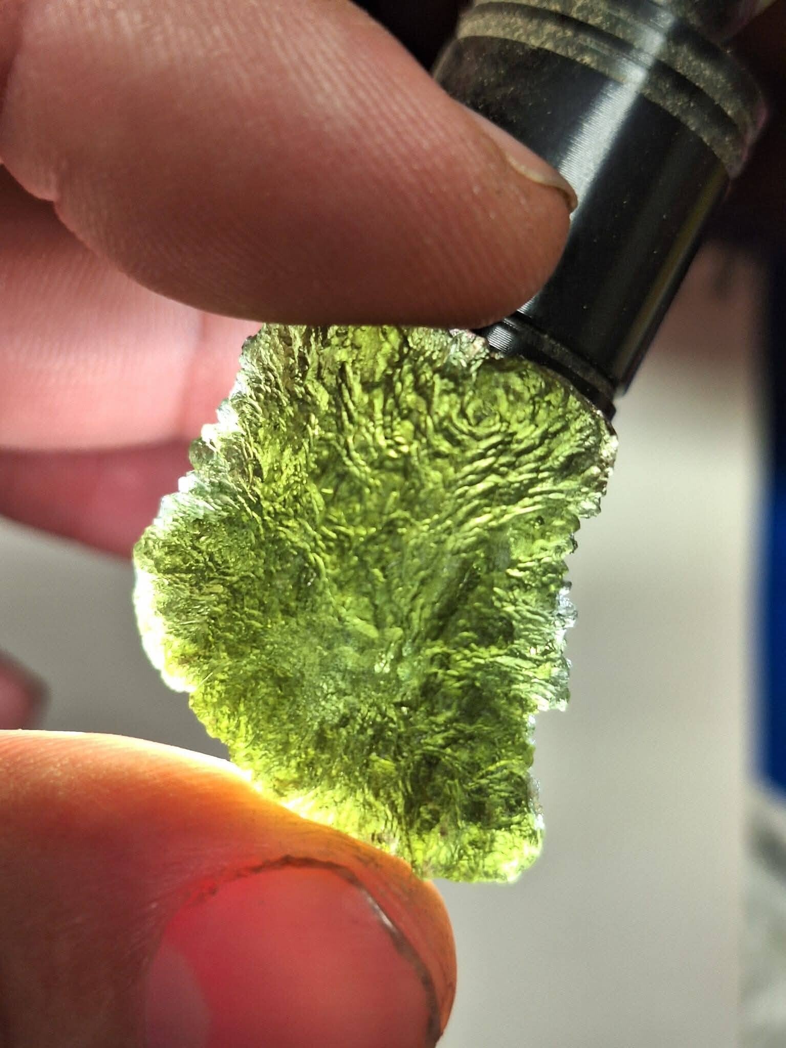 Moldavite de Nesmen