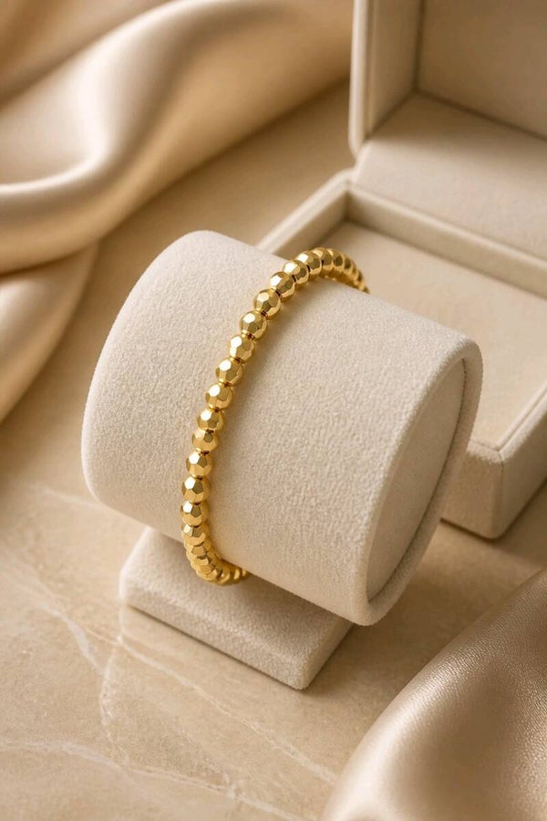 Set „Goldglanz“ – Kette + Armband