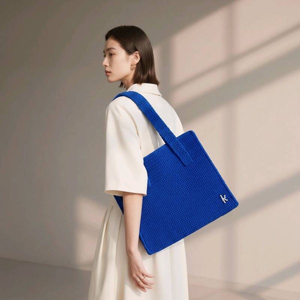 Shopper Blau - Einzelstück