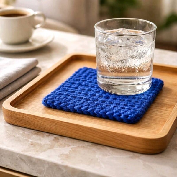 Handgehäkelte Untersetzer 2er Set