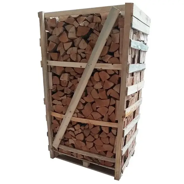 Box: 1,8 Raummeter Eichen-Kaminholz 33cm trocken, ofenfertig inkl. Lieferung
