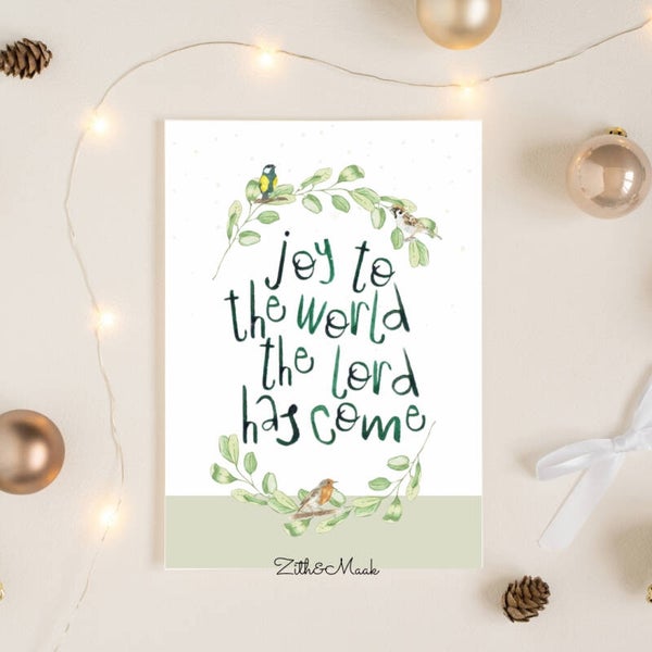 Kerstkaart Christelijk 2025 - 4