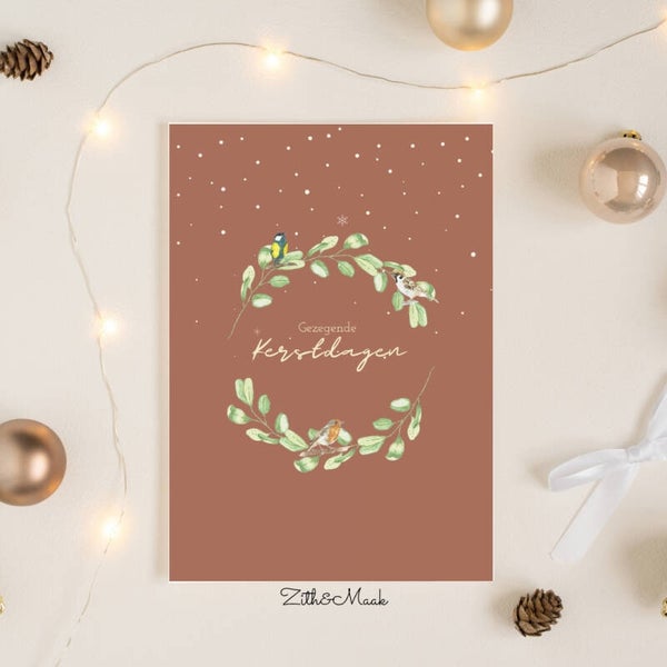 Kerstkaart Christelijk 2025 - 2