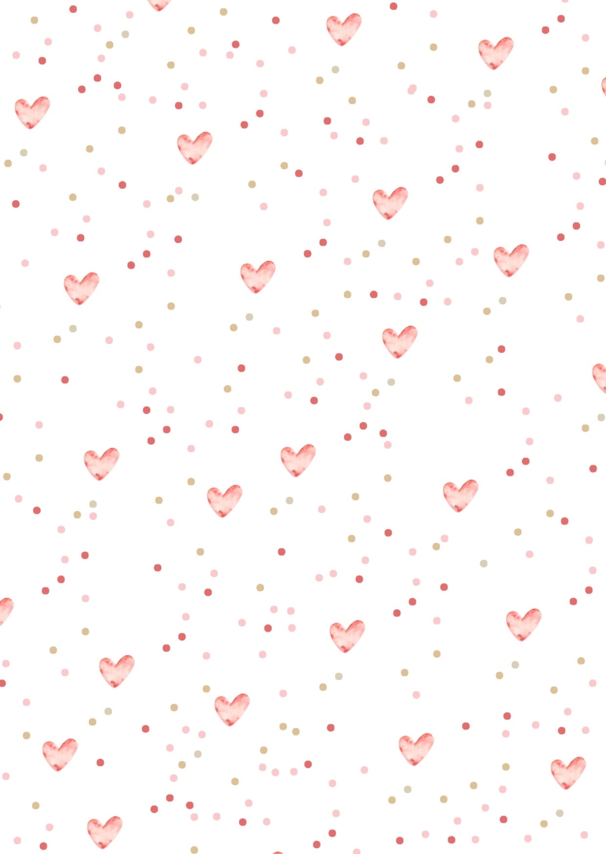 Hart patroon - Zachtjes - kaart