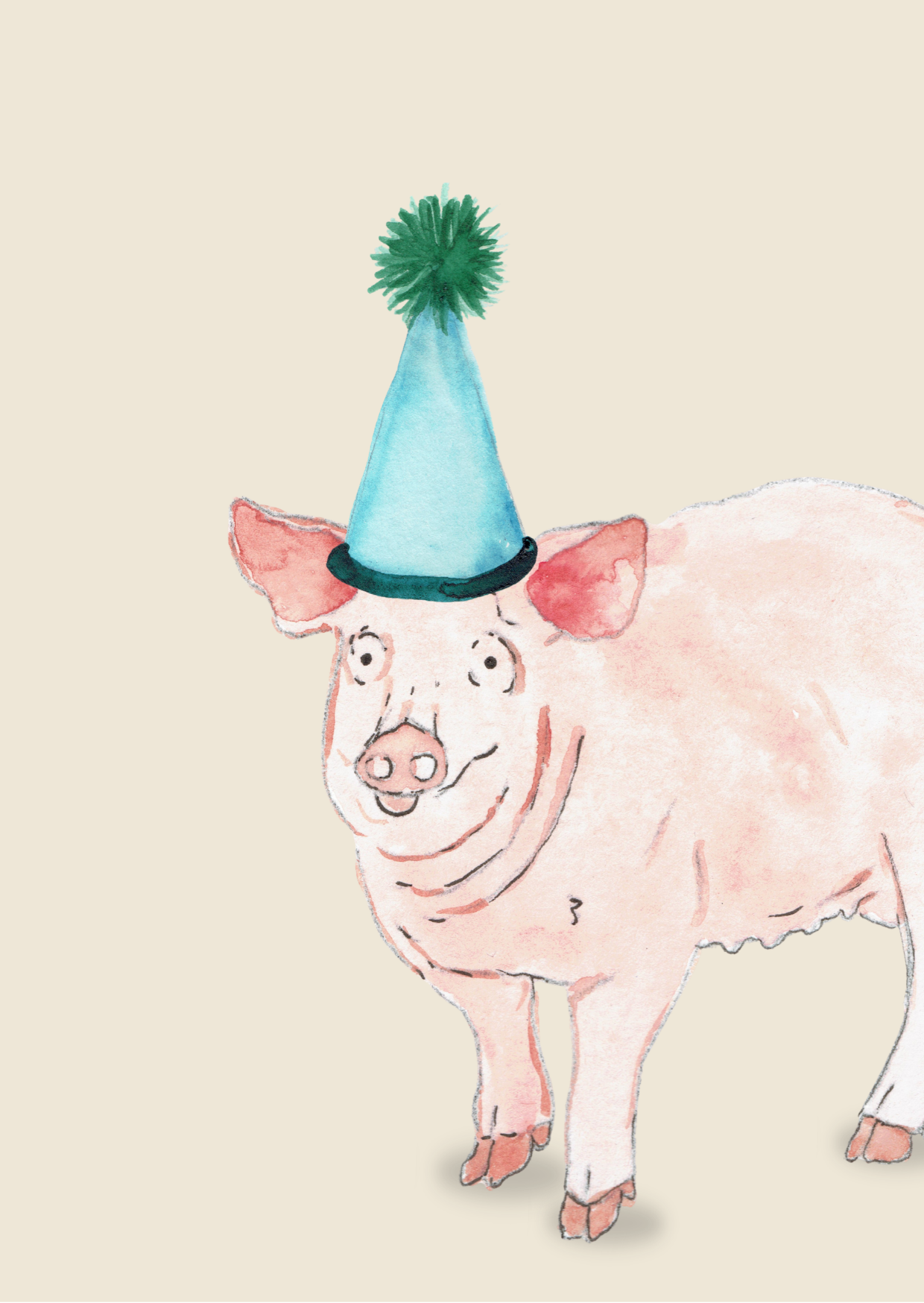 Feestvarken - kaart