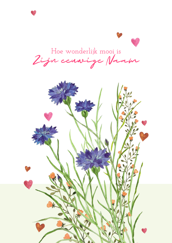 Wonderlijk mooi - kaart