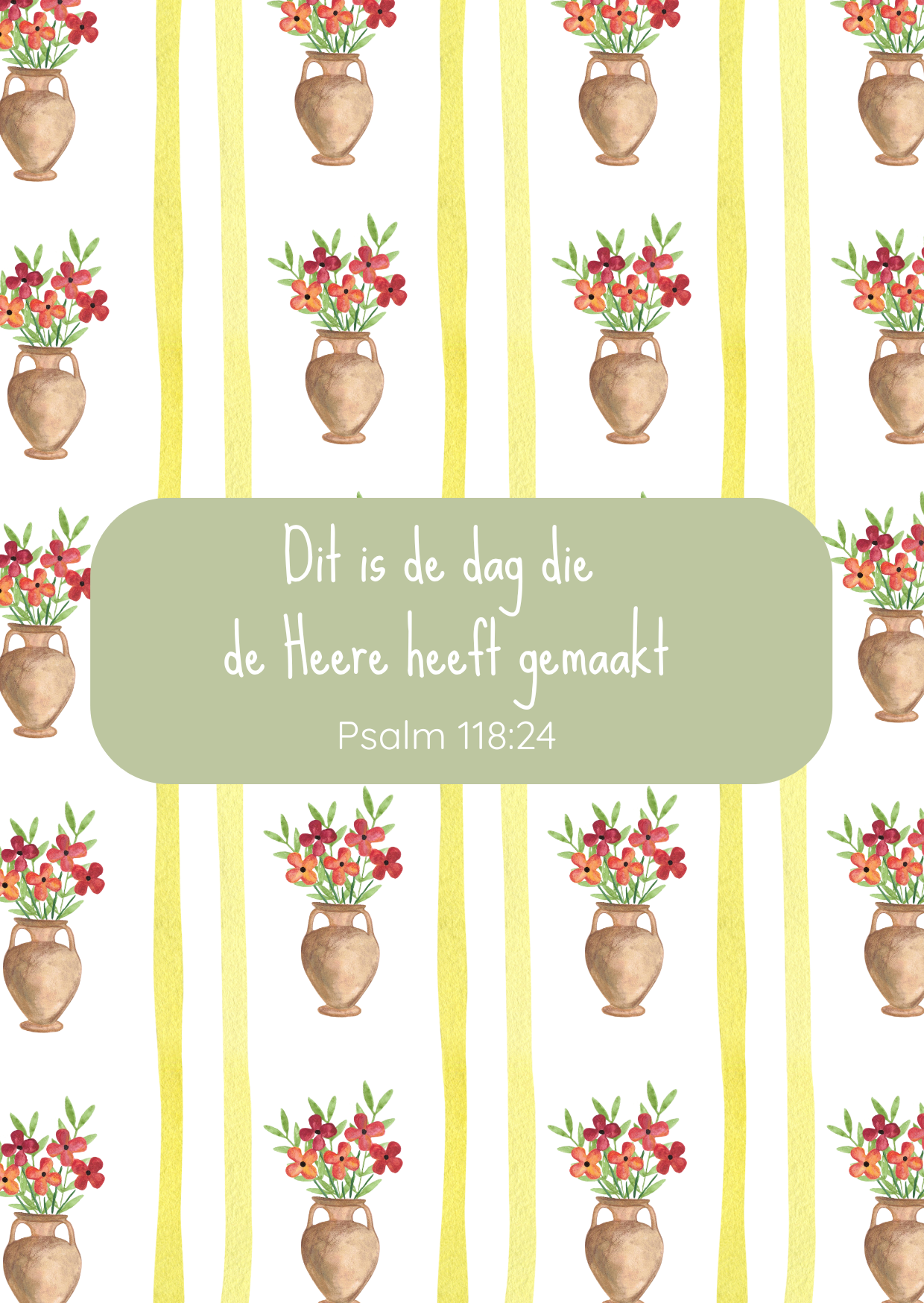 Dit is de dag - kaart