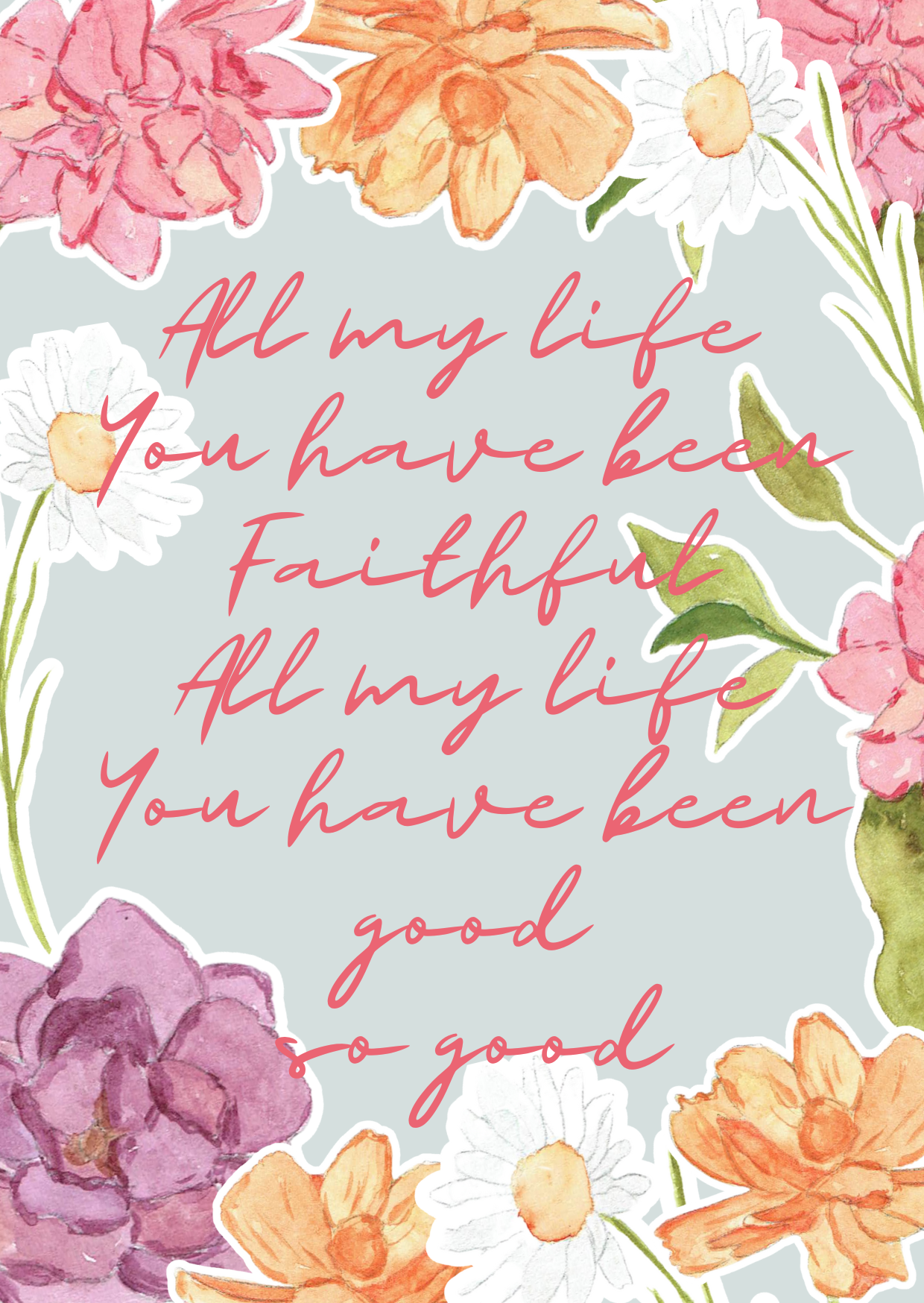 Goodness of God - kaart