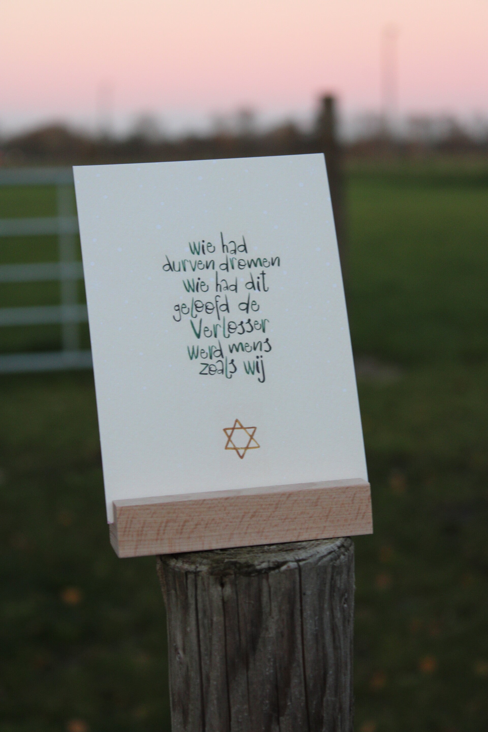 Kerstkaart Christelijk 2025 - 7