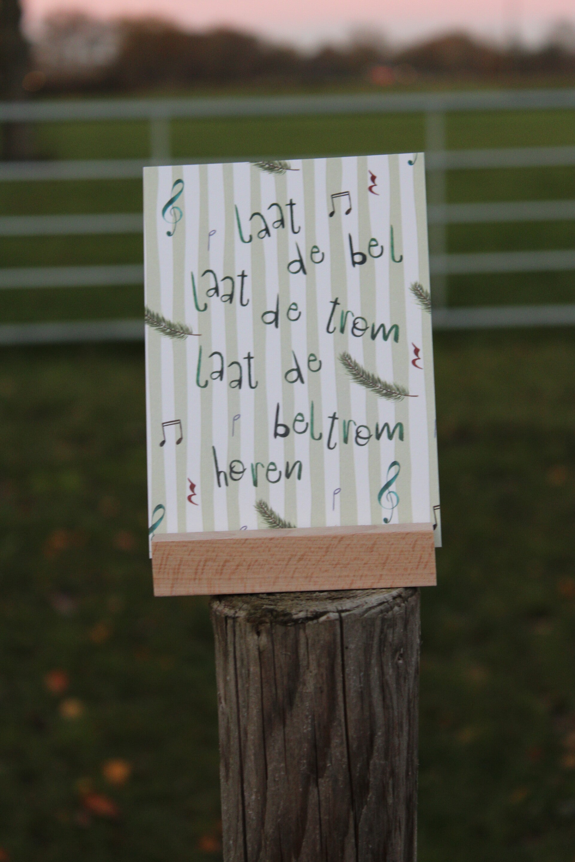 Kerstkaart Christelijk 2025 - 3