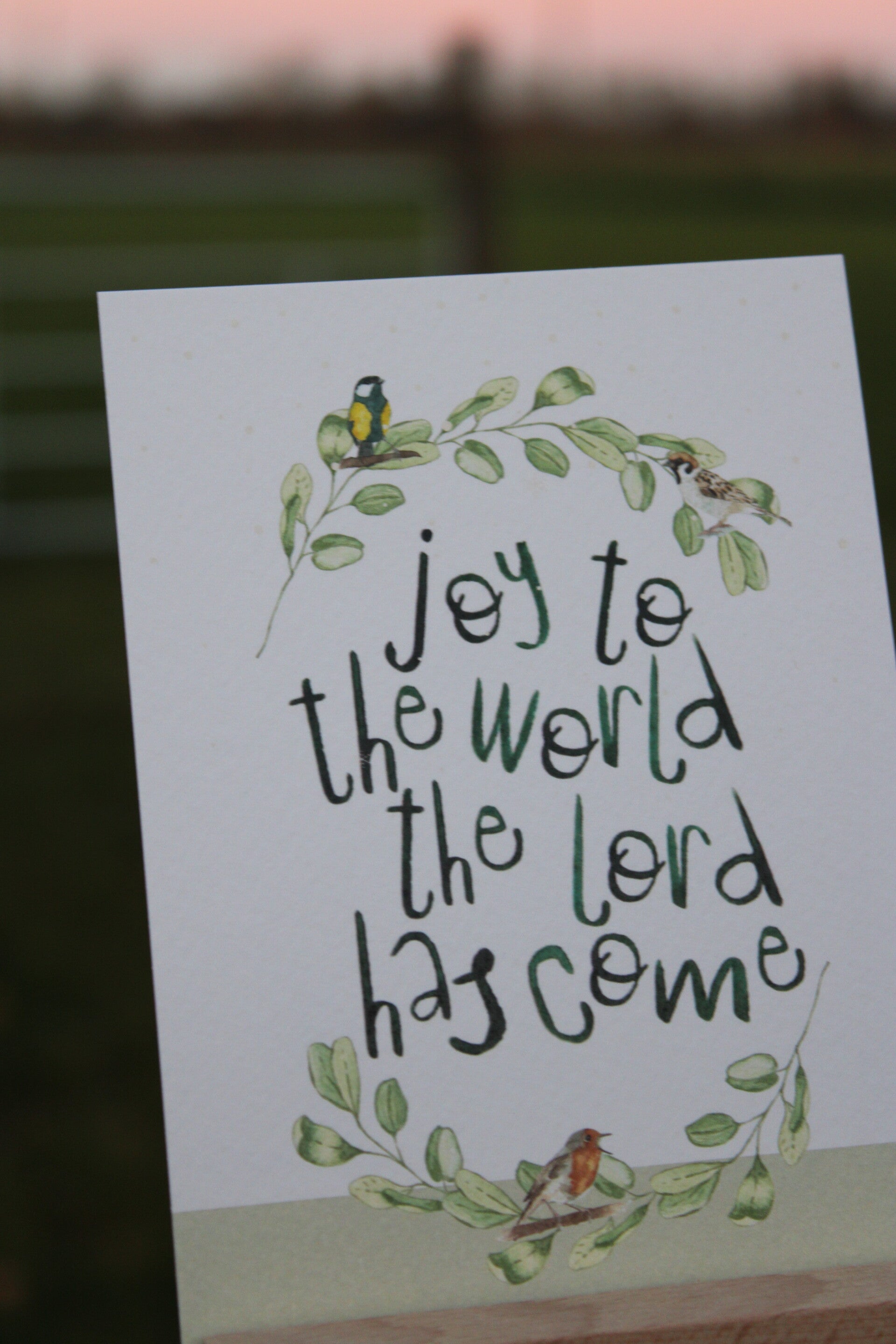 Kerstkaart Christelijk 2025 - 4