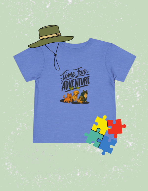 Grizzie Time for Adventure Toddler T-Shirt