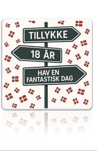 Tillykke med de 18 år