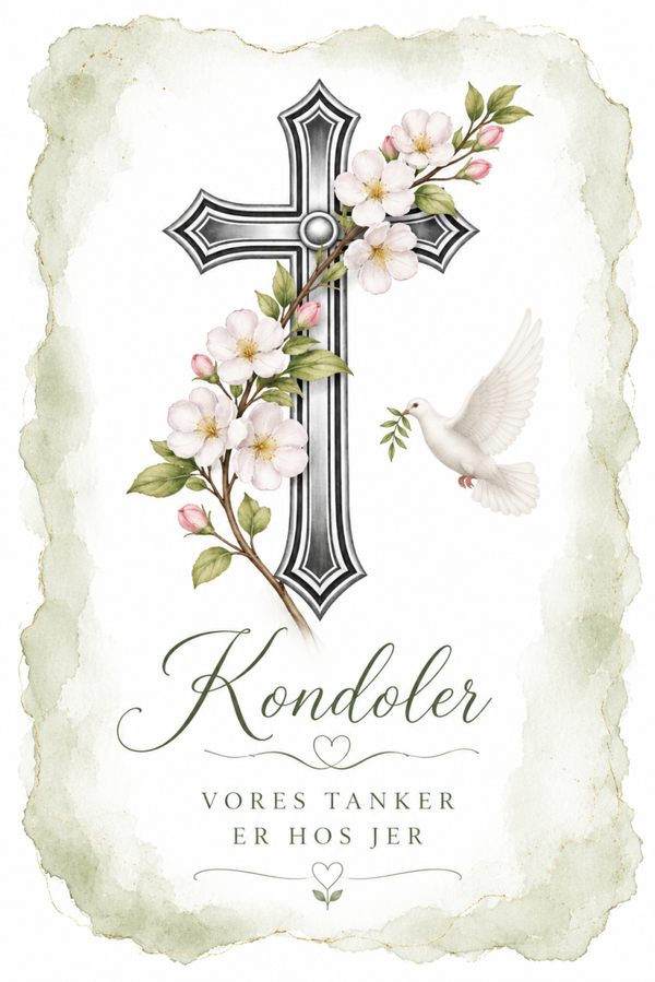 kondolance vores tanker er hos jer